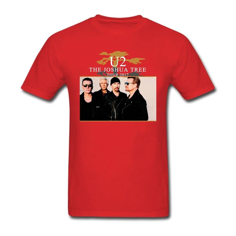 U2 Джошуа Tour 2019 футболка на заказ короткий рукав Футболка Для мужчин новый рок с