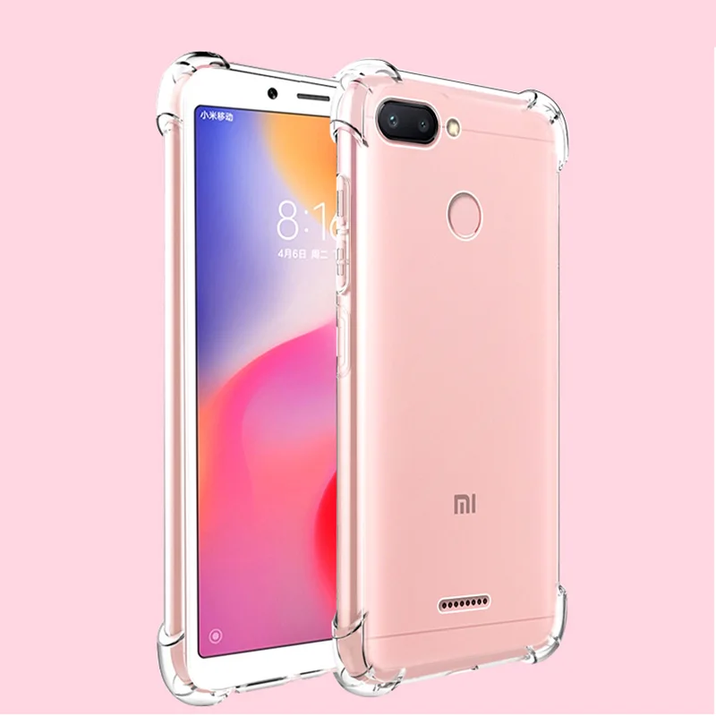 Силиконовый чехол для Red mi 5 плюс S2 5A 6 PRO 6A Примечание 4X hoesje противоударный
