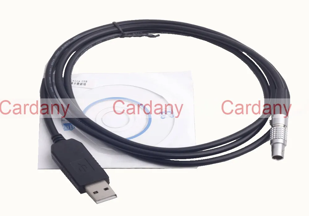 

GEV189 Download USB Data Transfer Cable For Leica Total Stations Fit Win8