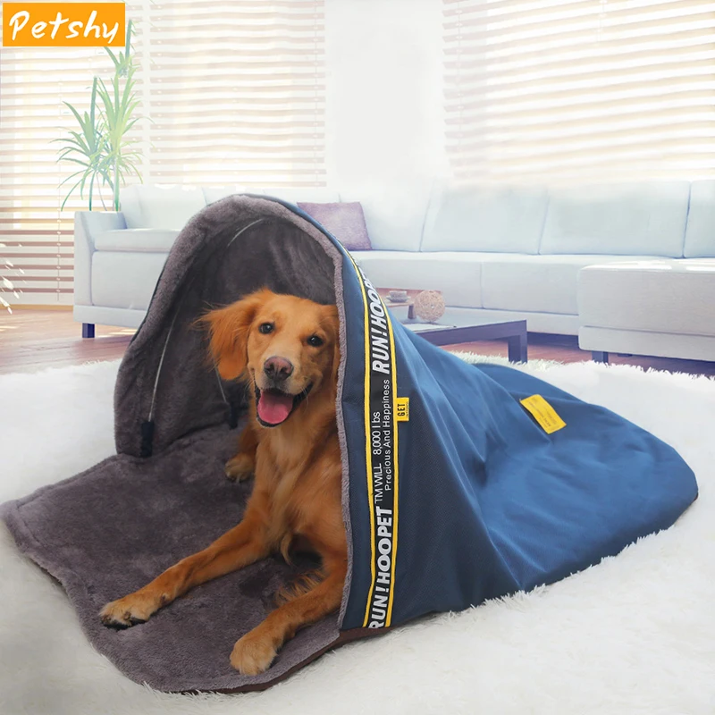 Спальный мешок для собак Petshy, сумка для домашних животных, палатка для кошек, кровать, гнездо, теплые маленькие большие собаки, питомник, пещера, уютная мягкая подушка для собак, кошек