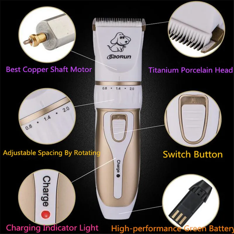 Новинка мощный триммер для собак бритвенный станок кошек электробритва косилки