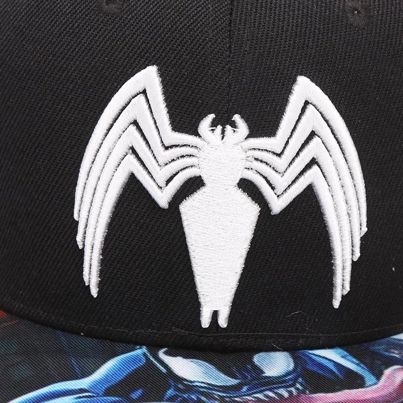 Комиксы фильм Веном шляпа человек-паук Snapback бейсболки мультфильм взрослых случайные солнцезащитные шляпы кепки