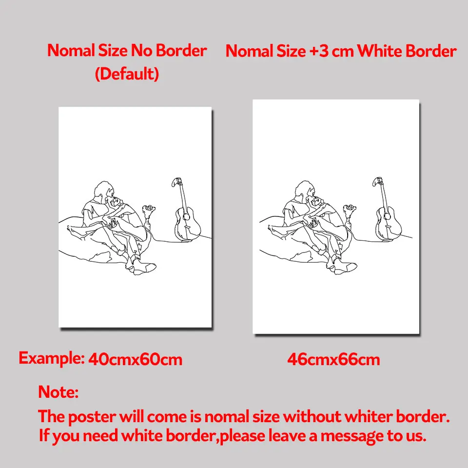 Картина на холсте Современная линия художественные абстрактные плакаты и принты