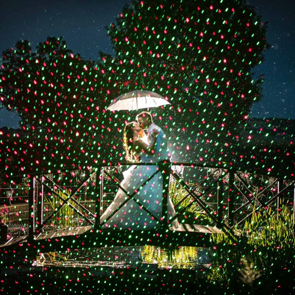 Открытый сад Звезда проектор Light Рождество лазерный ip44 Водонепроницаемый ИК