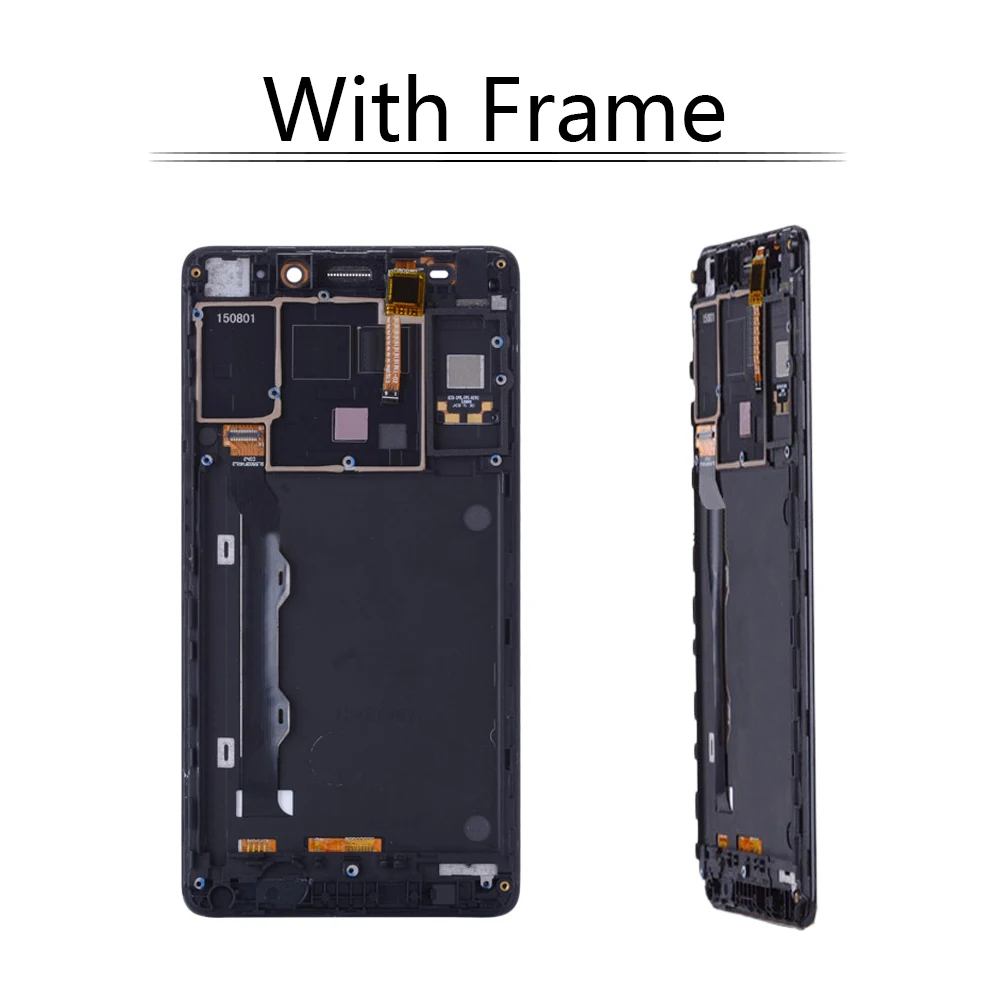 Оригинальный 5 &quotIPS дисплей для Lenovo K3 Note LCD сенсорный экран с рамкой дигитайзер