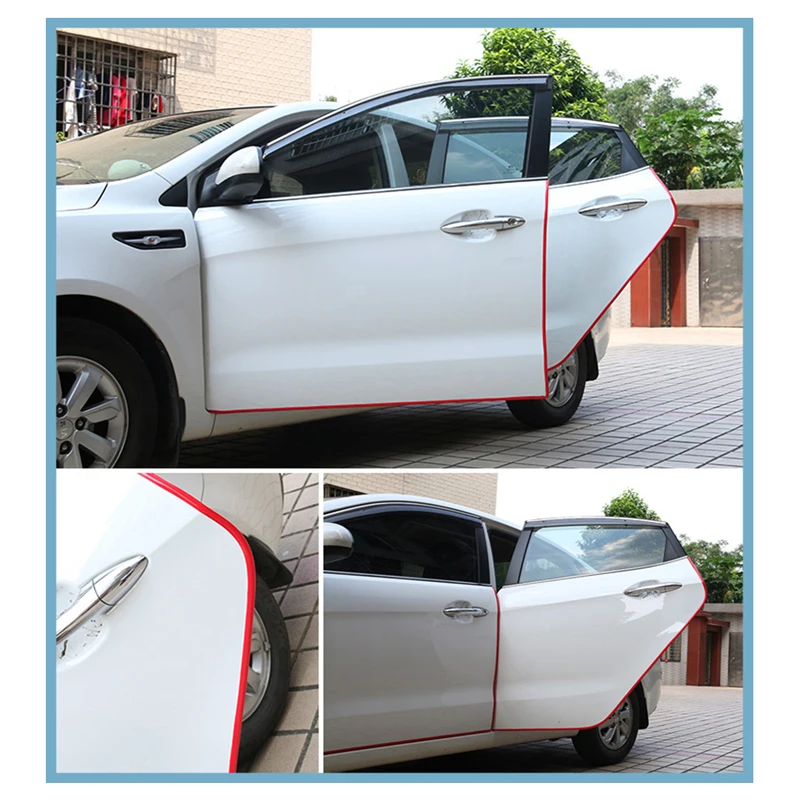 Автомобильные наклейки защита от царапин края резиновое уплотнение