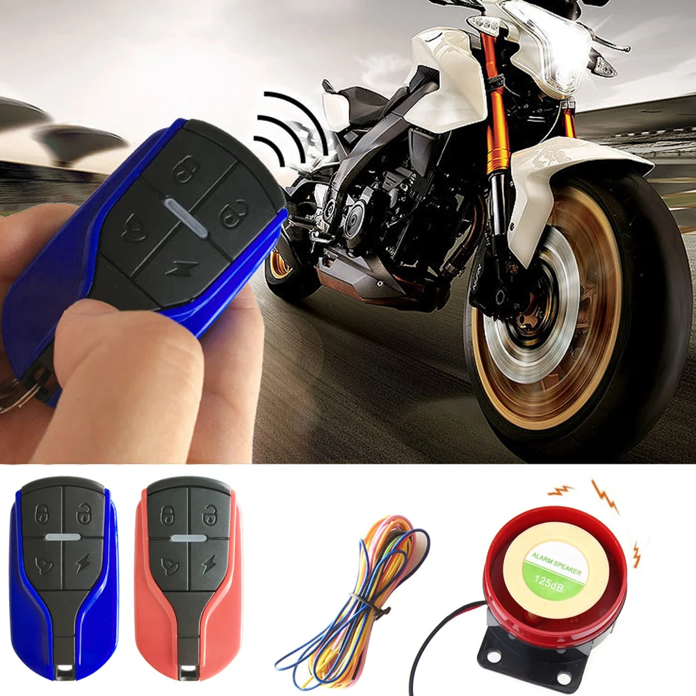 Система сигнализации Противоугонная Простая установка для мотоцикла прочный с