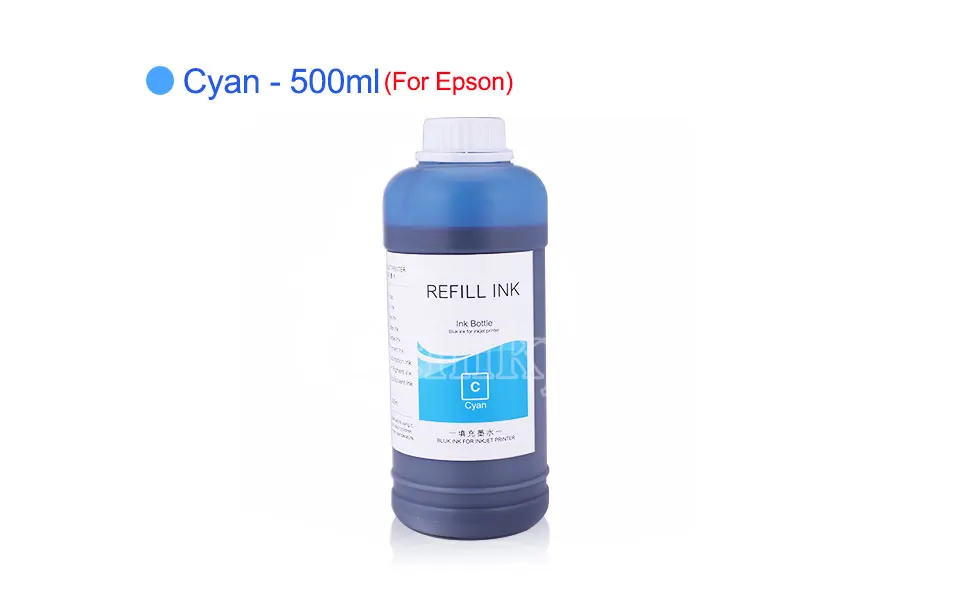 6x500 мл универсальные чернила бутылка для Epson T50 T60 P50 P60 1390 1400 1410 1500W R270 R290 L800 L805 L1300 L1800 Принтер Чернилами