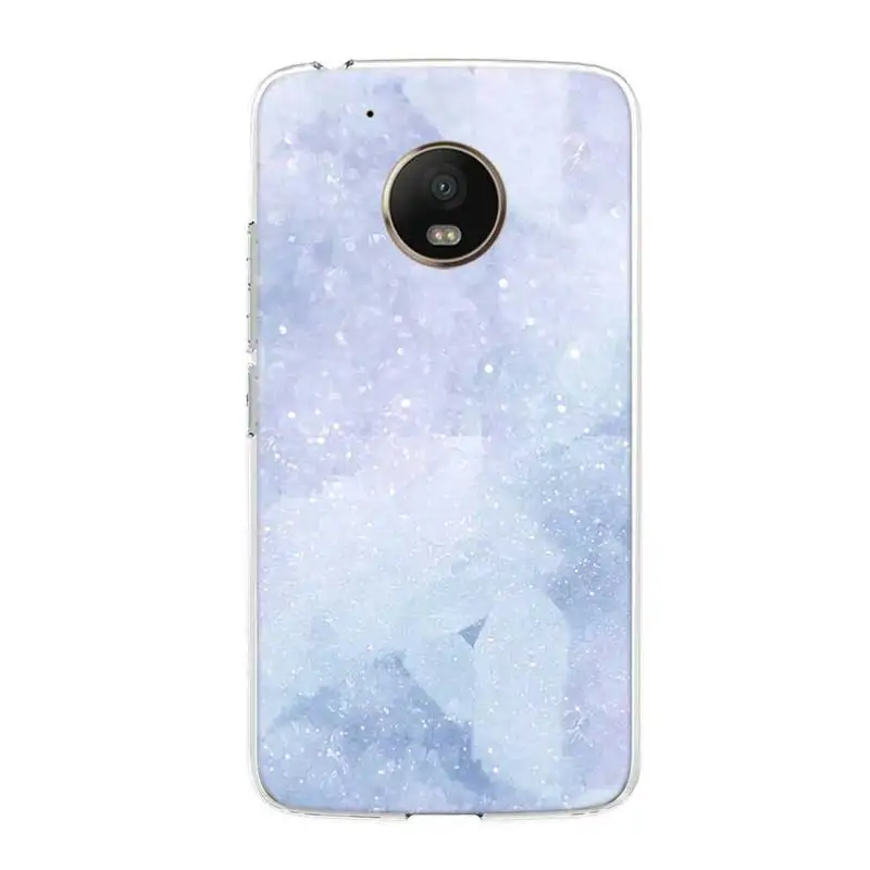 Блестящий порошок мраморный силиконовый корпус Корпус задняя крышка для Motorola MOTO