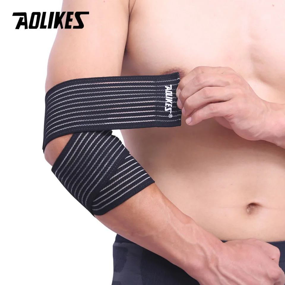 AOLIKES 1 шт. бандаж для баскетбола бадминтона тенниса налокотника лодыжки