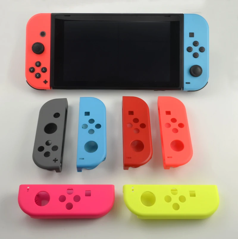 Высококачественный чехол с полным покрытием корпуса для NS Switch Joy con левый и правый