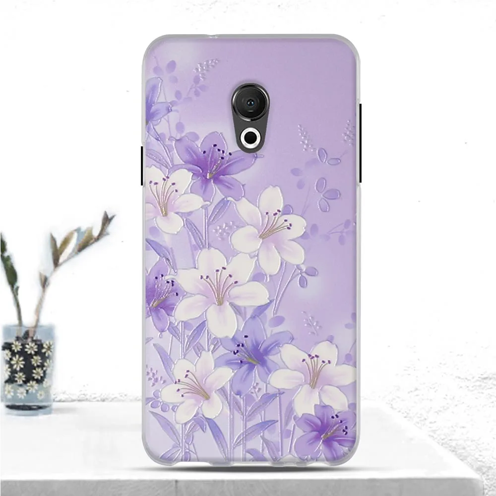 Силиконовый чехол накладка из мягкого ТПУ для Meizu 15 Lite/M15 Роскошный Fundas Coque