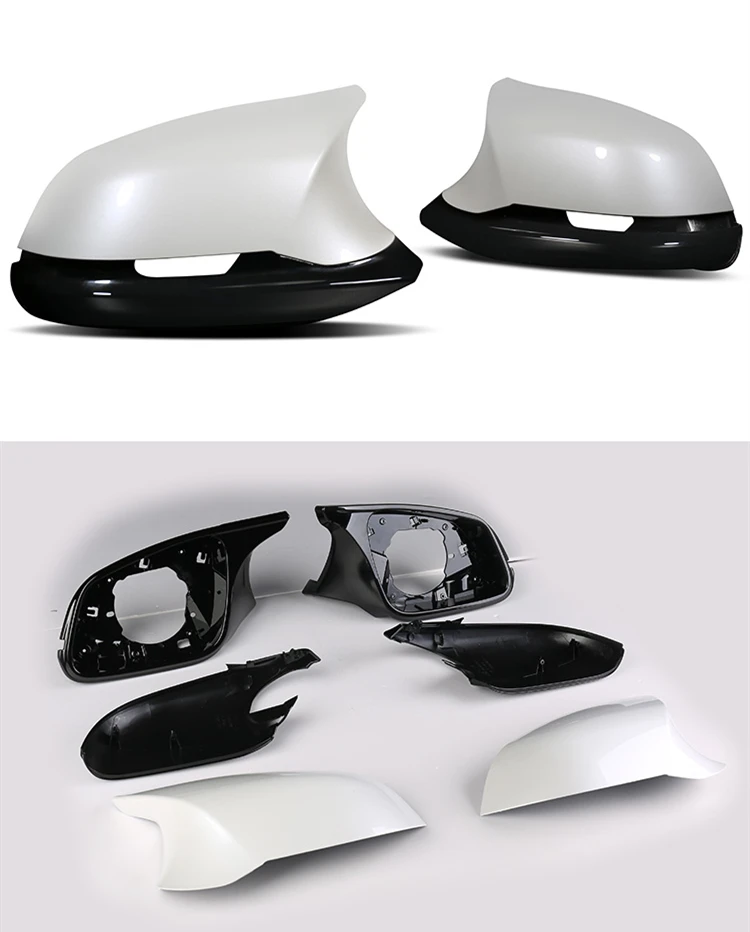 Сменные зеркальные крышки в сборе из углеродного волокна колпачки для BMW 1 2 3 4