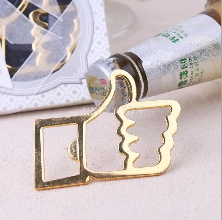 100 шт./лот свадебные сувениры и подарки Facebook смайлик как открывалка для бутылок