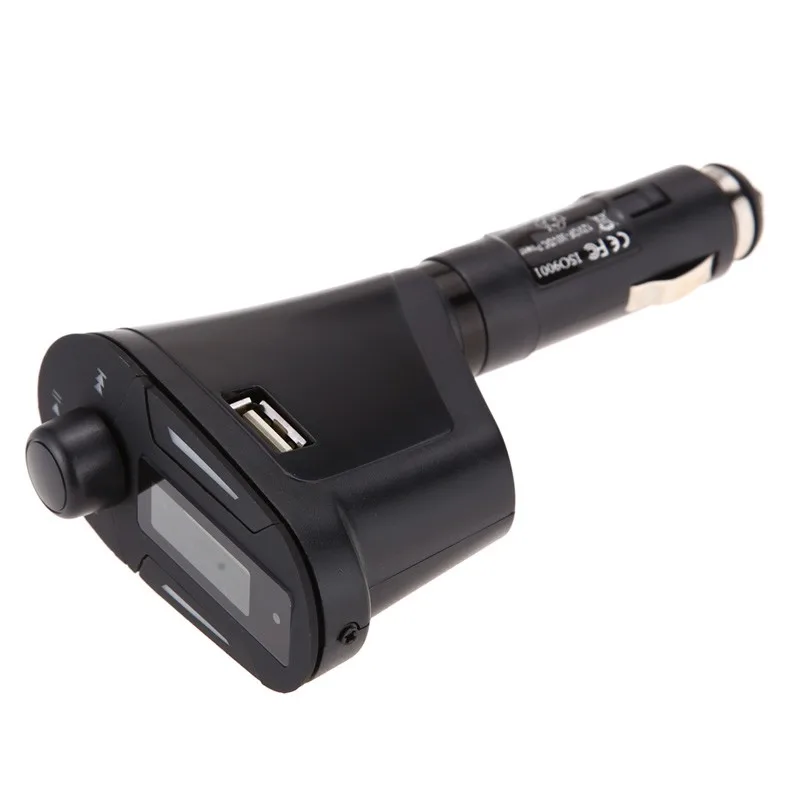 Автомобильный MP3 плеер беспроводной fm передатчик Мультиязычный модулятор USB MMC