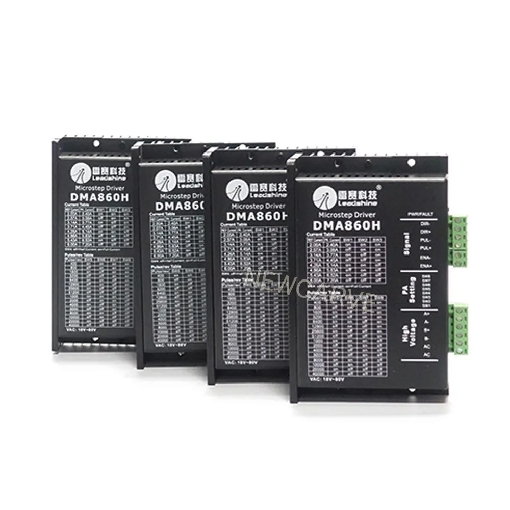 Leadshine DMA860H драйвер постоянного тока 24-80 в для 2-фазного Nema34 Nema42 шаговый двигатель