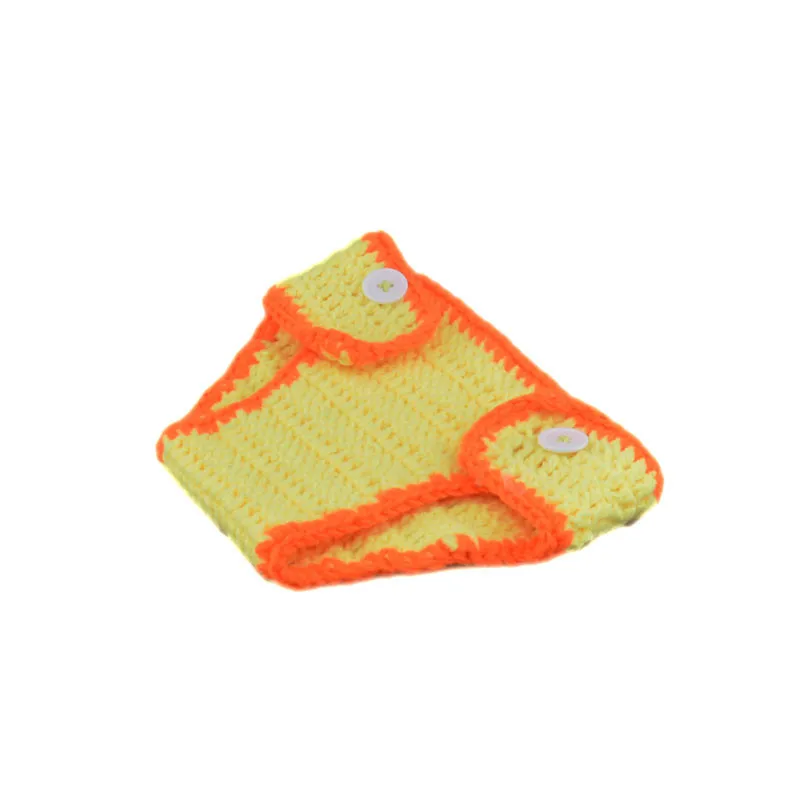 Новорожденный реквизит для фотосъемки желтая утка ручной работы одежда