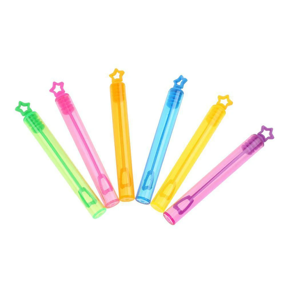 Креативные 10 шт. волшебная палочка с сердечком пузырьки для мыльных пузырьков