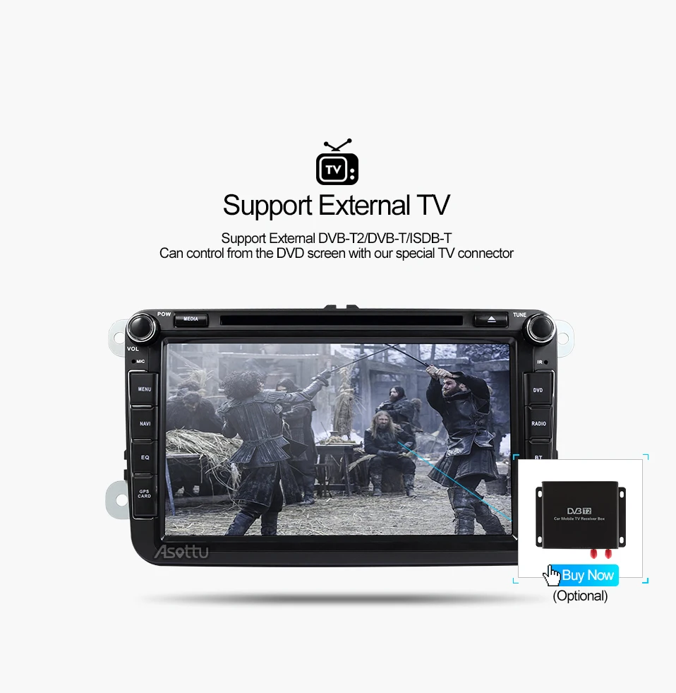 Автомобильный dvd-плеер Asottu KCDZ8071 2G+ 32GB 1024*600 для skoda VW POLO GOLF 5 6 PASSAT CC JETTA TIGUAN TOURAN Fabia Caddy gps palyer