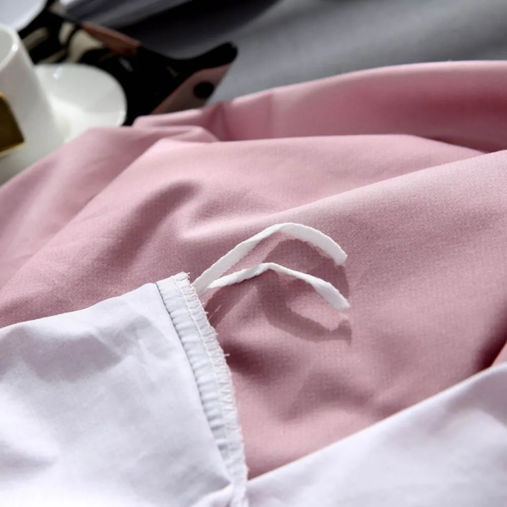 Скандинавский Бульдог-Мопс Bedlinens Твин queen King Размеры Настройка постельное белье из хлопка Набор наволочек