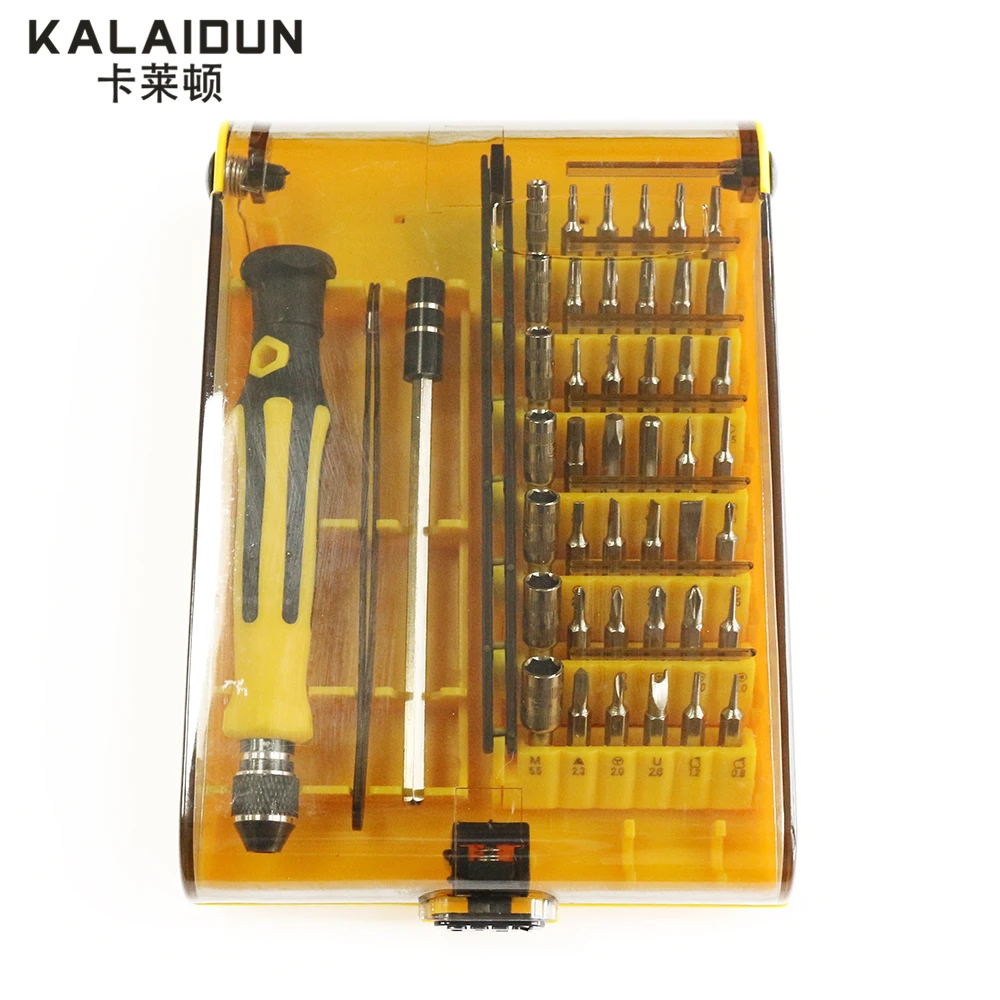 Прецизионная мини Магнитная отвертка 45 в 1 набор ручных инструментов инструменты