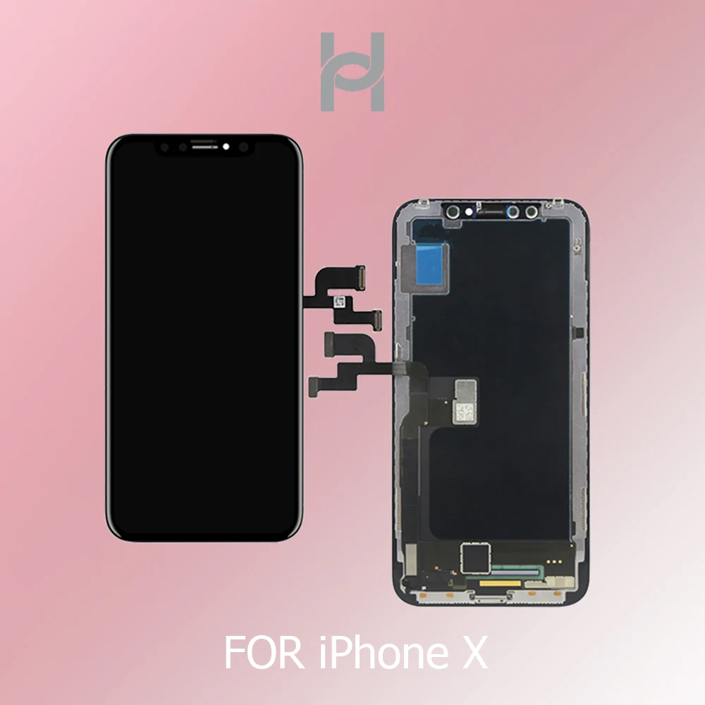 Оригинальный OEM 1:1 качество для iPhone X ЖК-дисплей экран дигитайзер сборка Замена