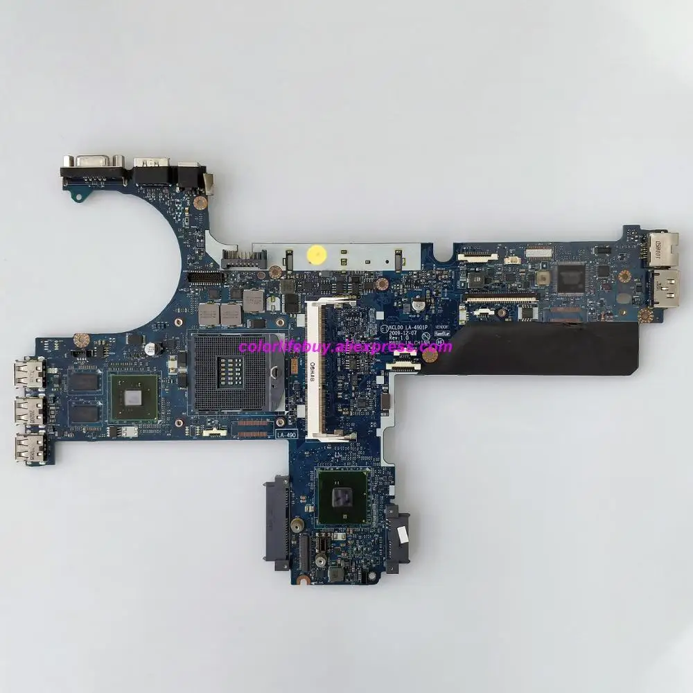 Оригинальная материнская плата для ноутбука 594026 001 KCL00 LA 4901P w N10M NS S B1 GPU QM57 HP EliteBook
