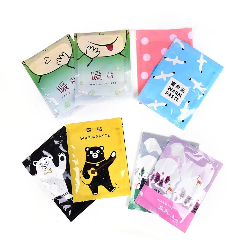 Зимние гелевые грелки для рук с героями мультфильмов 5 шт./лот Мгновенное