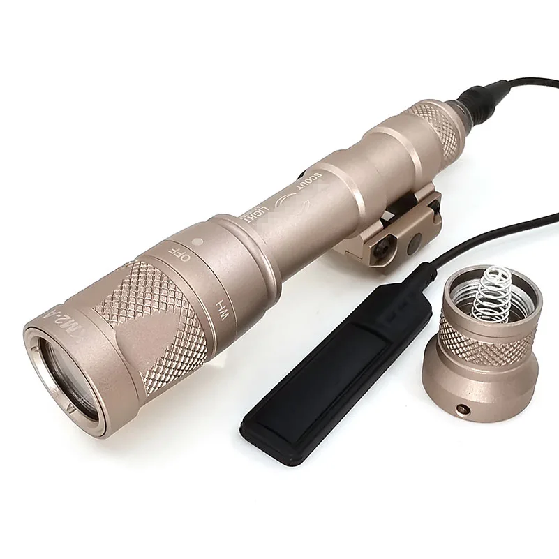 Коричневый SOTAC-GEAR M600V светильник для скаута, Постоянный/Мгновенный/стробоскопический белый светильник, фонарь для винтовки, светильник для вспышки, пистолет, оружие, Пикатинни, 20 мм, Вивер - Цвет: Коричневый
