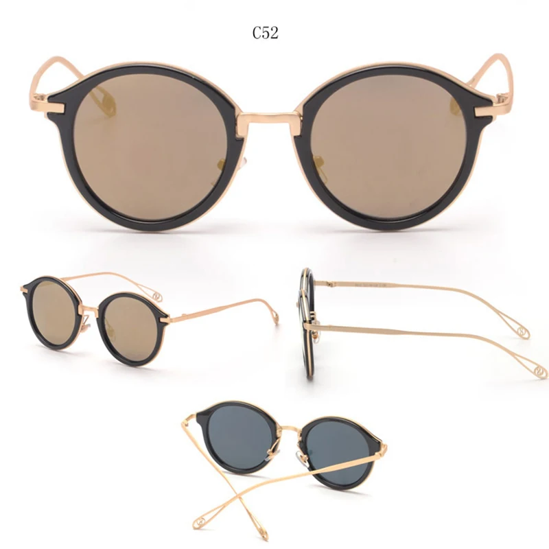 Wholesales New arrival Round Mirror Seampunk sunglasses vintage women sun glasses oculos de sol feminino eyewear|eyewear china|glasses bandglasses