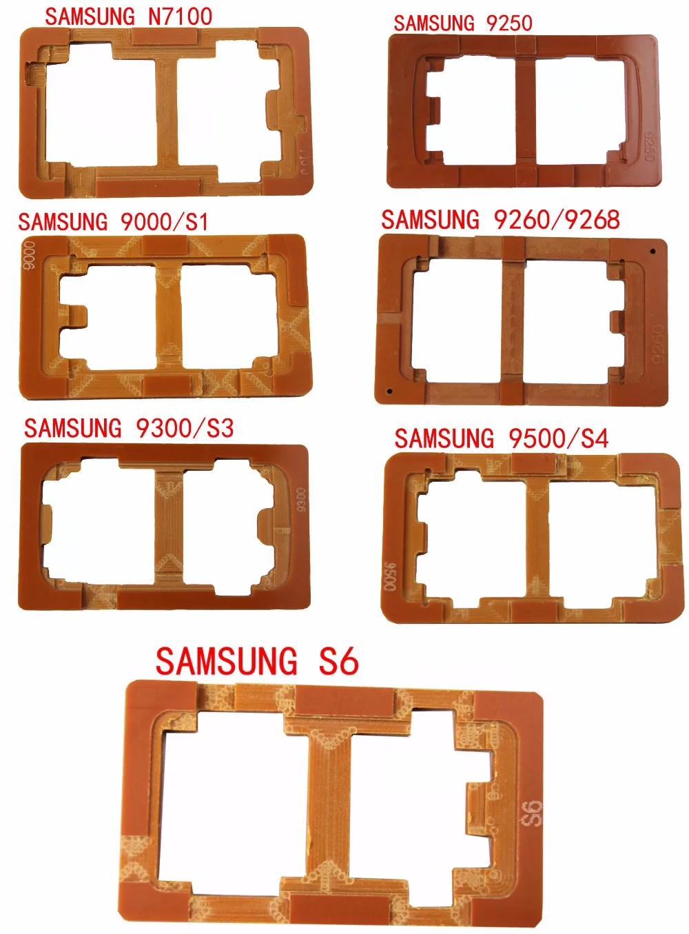 Фото Телефон SAMSUNG 9000/S1/S3/S5/S6 приклеенный Ремонтный экран мобильный - купить