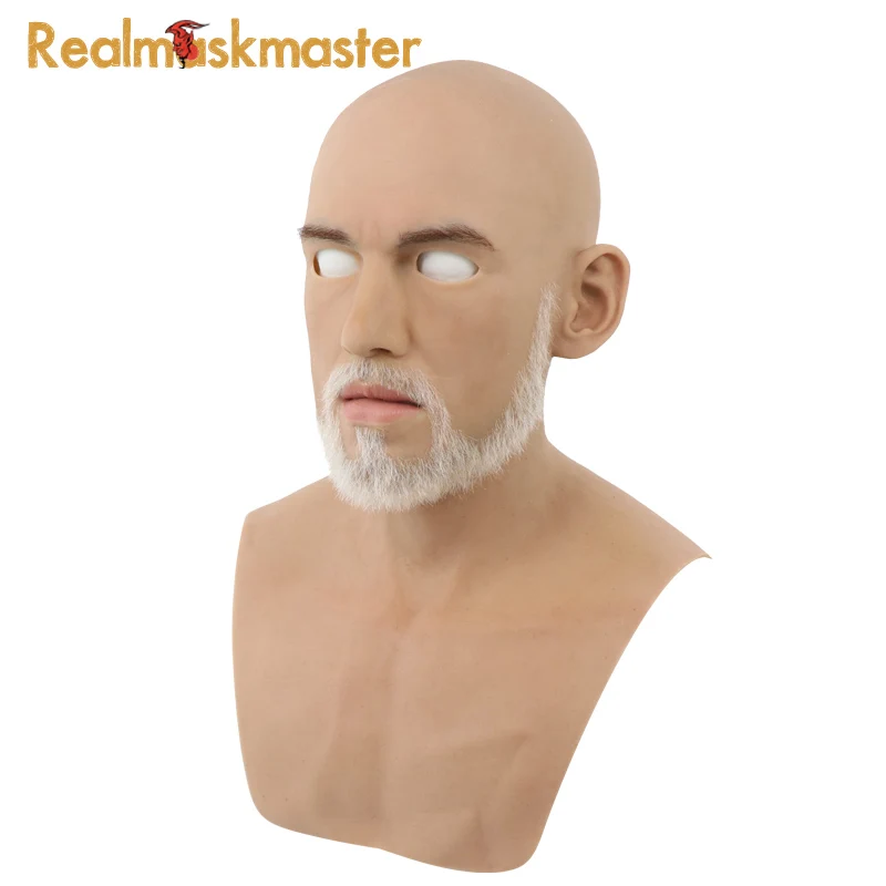 Realmaskmaster Реалистичная искусственная силиконовая маска для взрослых и мужчин на