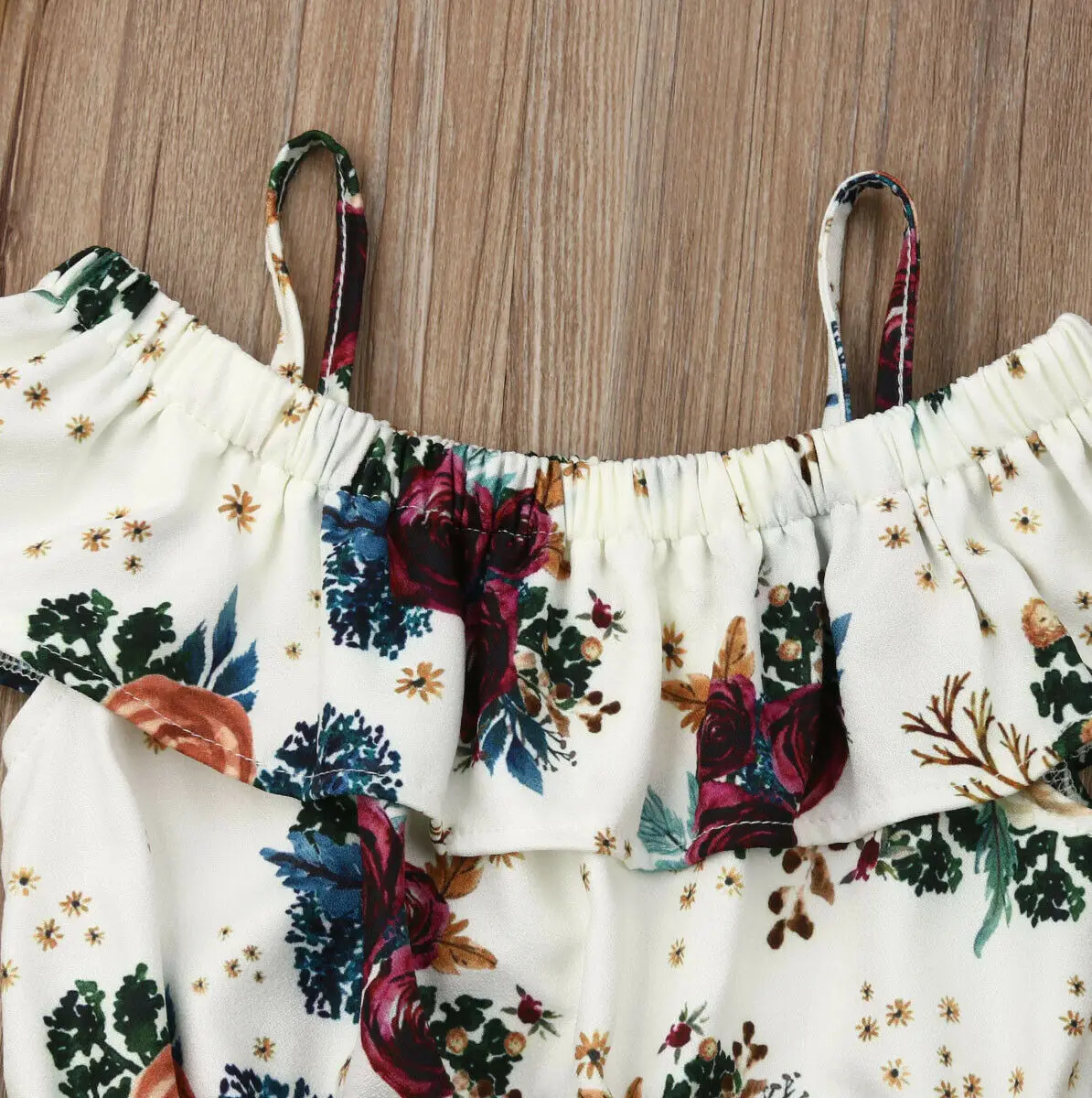 Летний стильный Детский свитшот комплект для маленьких девочек наряды с