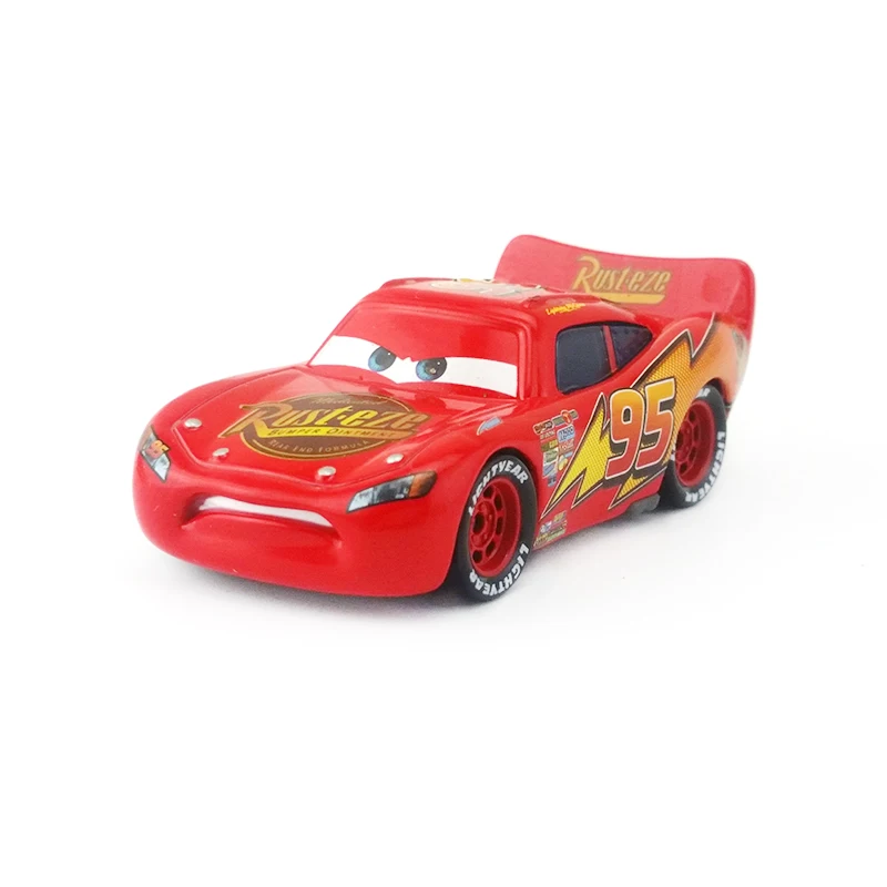 Disney Pixar Автомобили Angry Lightning McQueen 1:55 литье под давлением металлический сплав