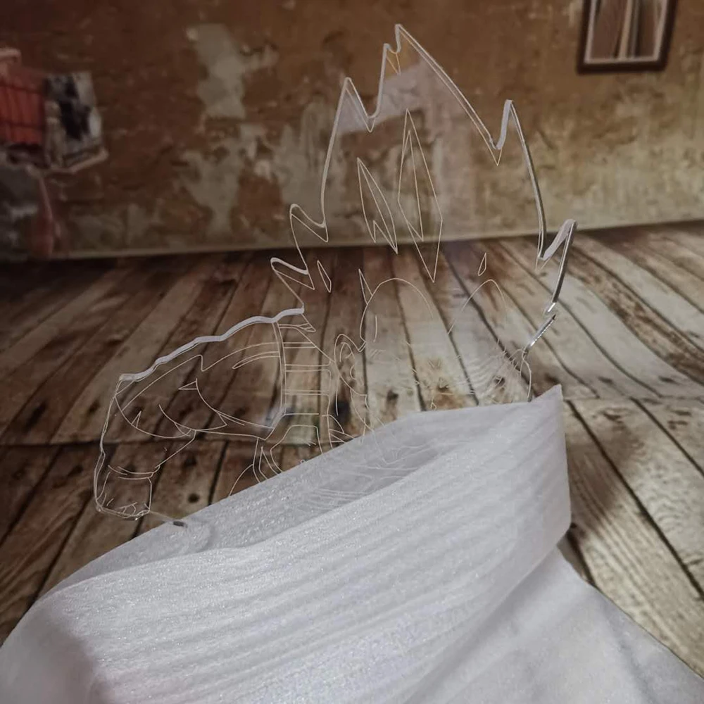 10 шт./лот 3d ночник сенсорный/удаленное основание акриловый лист под заказ