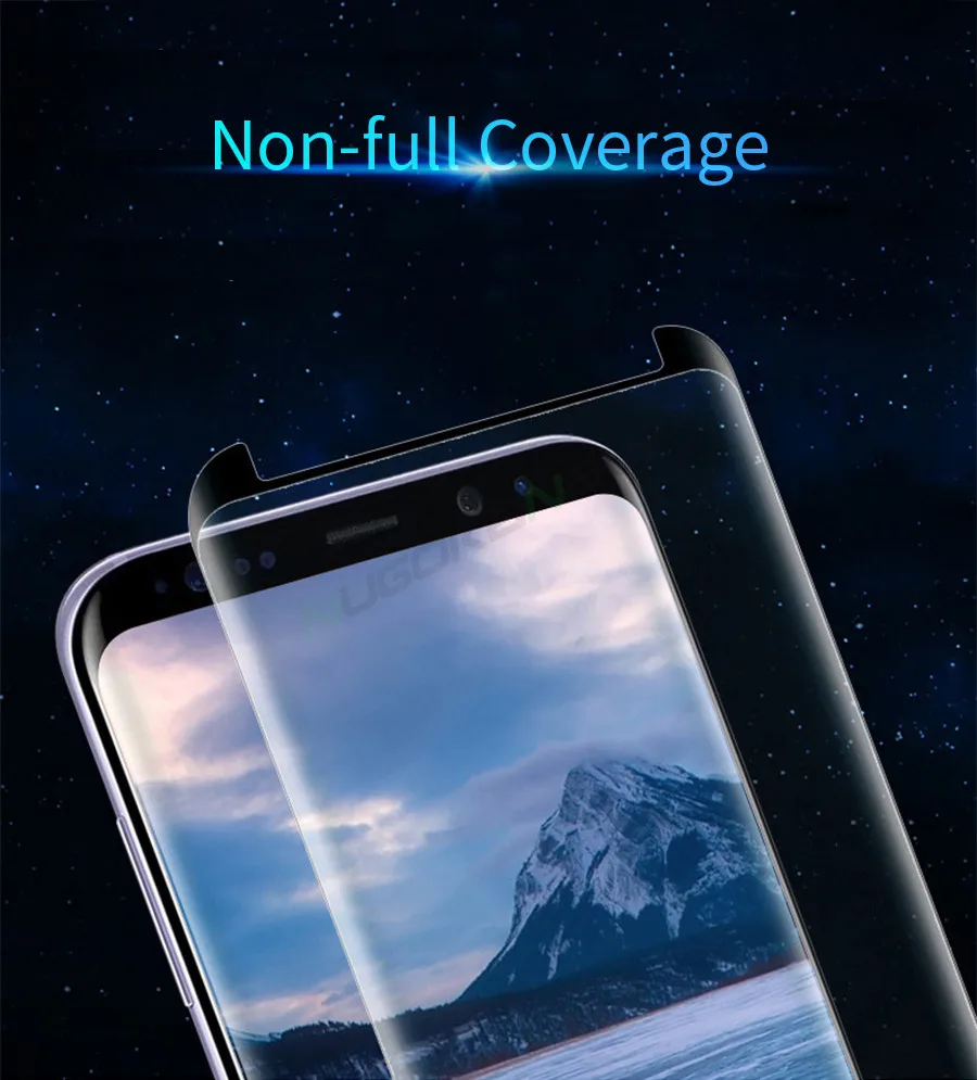 3D накладка полностью покрывающее изогнутое закаленное Стекло для samsung Galaxy Note 9 8