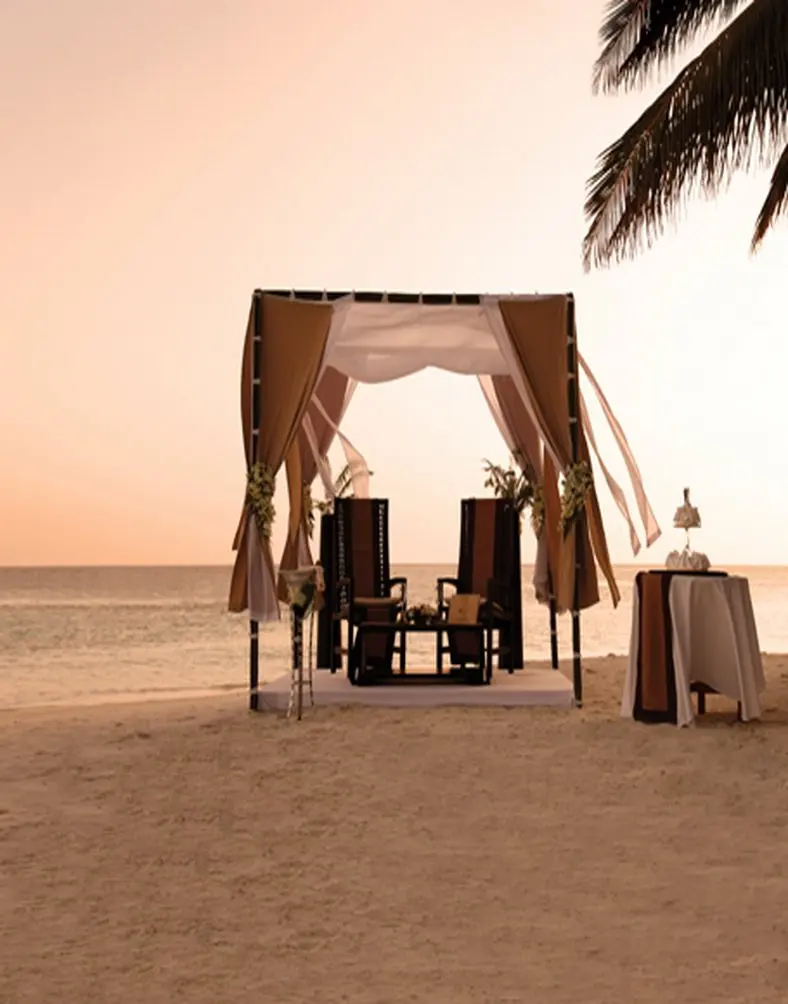 Table On Beach Sea Photography Backdrops Photo Props Studio Background