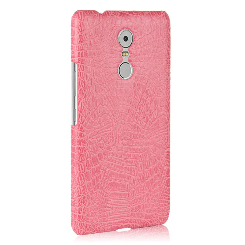 Lenovo K53a48 чехол 5 дюймов Роскошный PU кожаный твердый пластиковый на заднюю панель