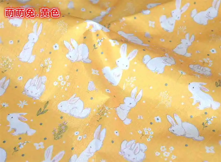 yellow rabbit 210D водостойкая полиэфирная ткань Оксфорд ПВХ покрытая скатерть, сумки для палатки автомобиля, влагостойкие коврики, клееная ткань - Цвет: yellow rabbit