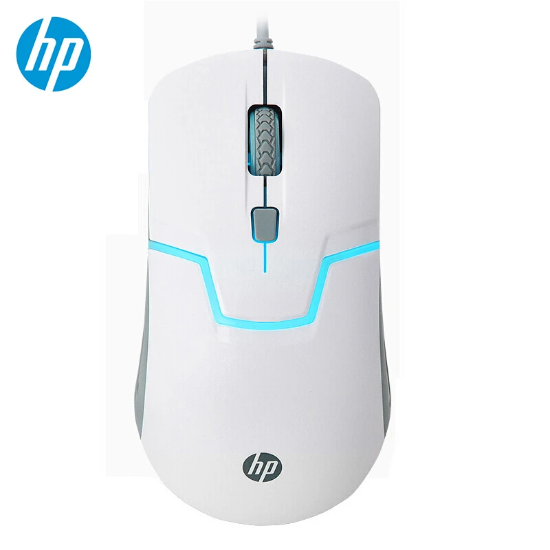 Hp M100 Проводная оптическая 1600 dpi USB ноутбук ПК общий кабель подсветка игровая профессиональная игровая мышь
