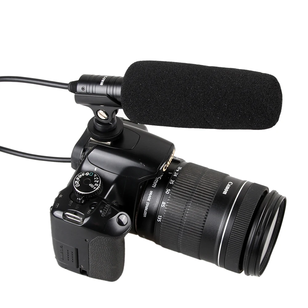YICHUANG YC CFM160 3 5 мм профессиональный видео микрофон для интервью Canon Nikon sony Panasonic Olympus