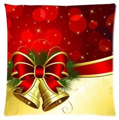 

Hot Selling New Arrival Merry Christmas Zippered Square Throw Pillowcase Zippered Pillow Sham Nice Gift