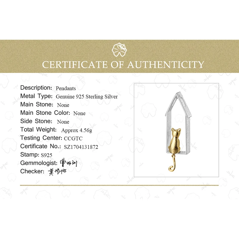 Lotus Fun Реальные Стерлингового Серебра 925 Изысканные Ювелирные Изделия Ручной