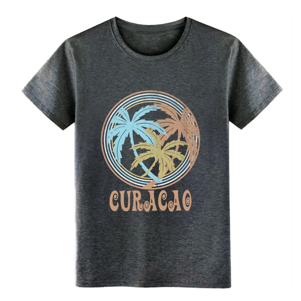 Мужская Трикотажная футболка curacao 100% хлопок S XXXL Оригинальная с рисунком