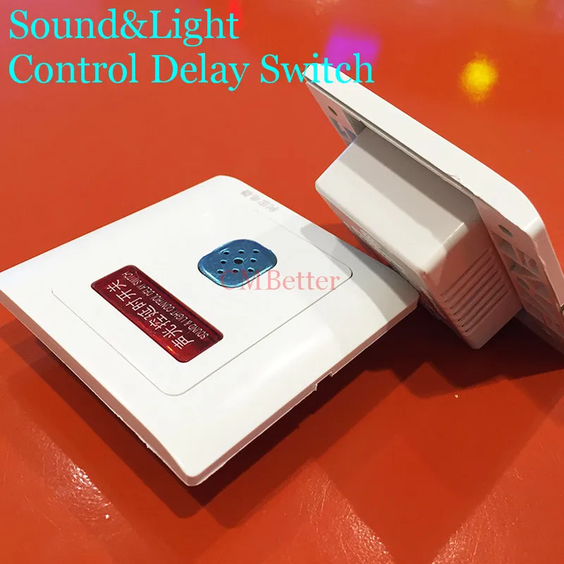 Звуковой светильник 220 в 86 Тип с управлением голосовой переключатель держатель