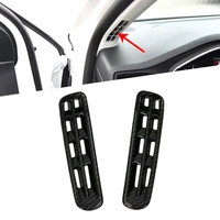 for ford focus 2019 2020 carbon fiber front air conditioning cover trim ac outlet frame car styling interior accessories