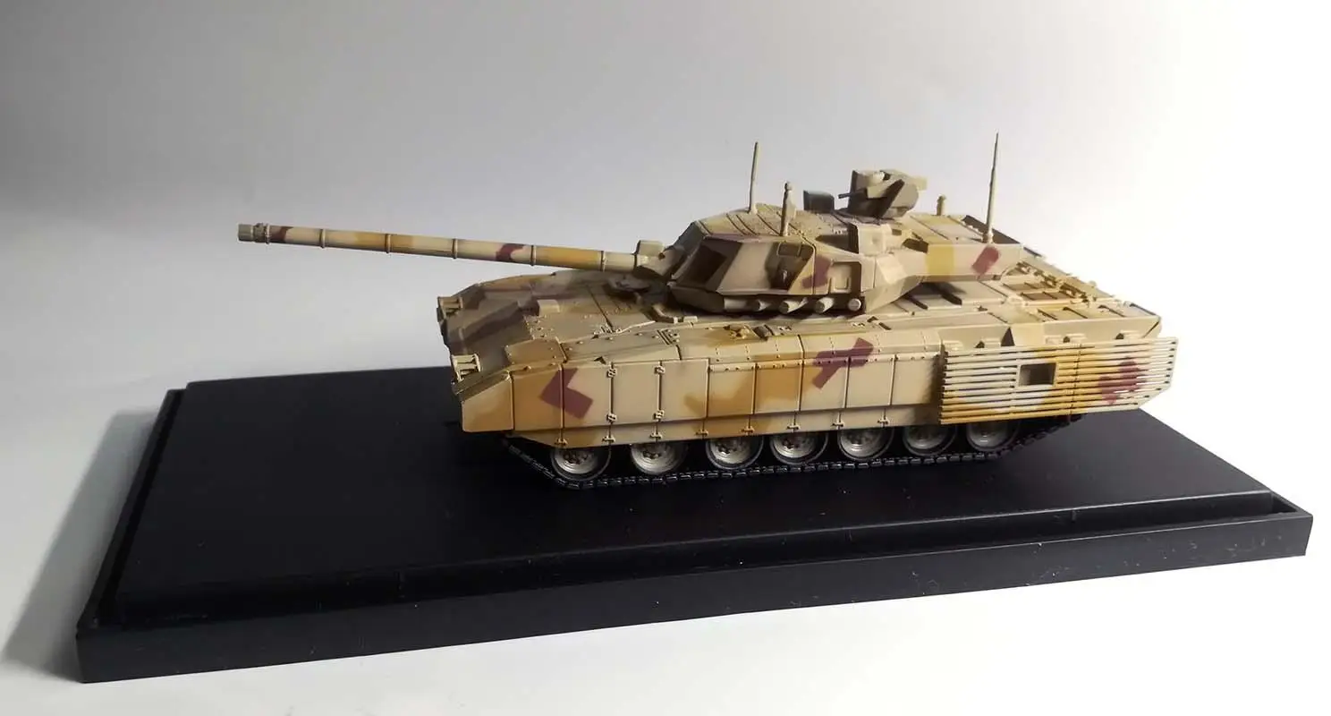 Россия T 14 Armata MBT пустынный камуфляж 1/72 Танк Panzerkampf Модель литья под давлением| |