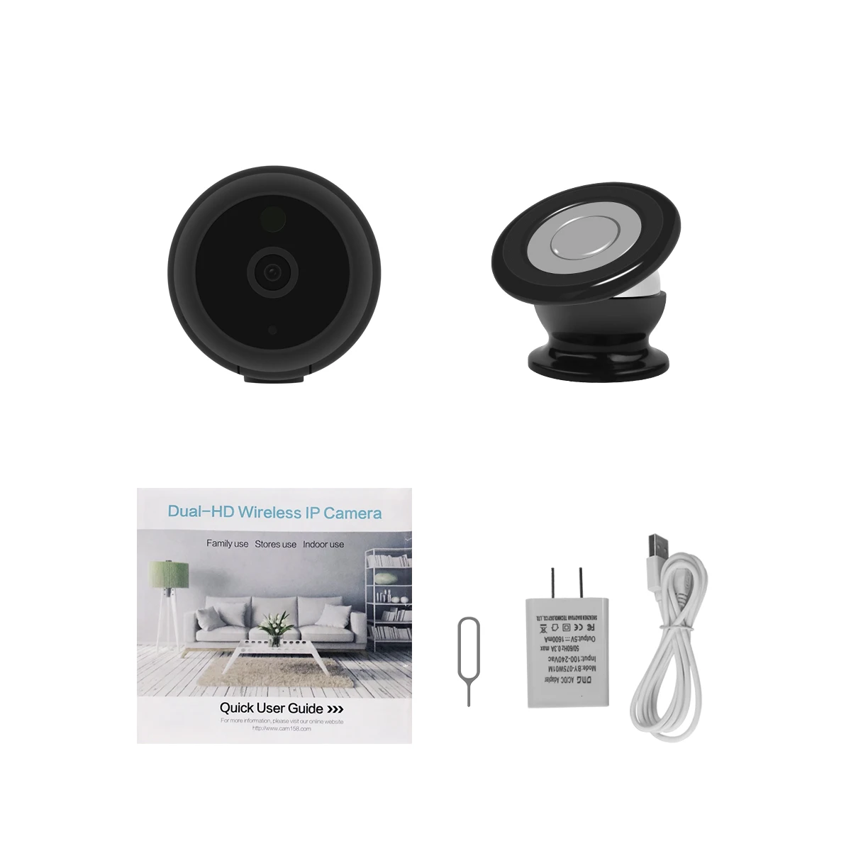 ESCAM G09 мини Камара wifi со смартфоном приложение видео запись IP микро видеокамера движения Dtection P2P