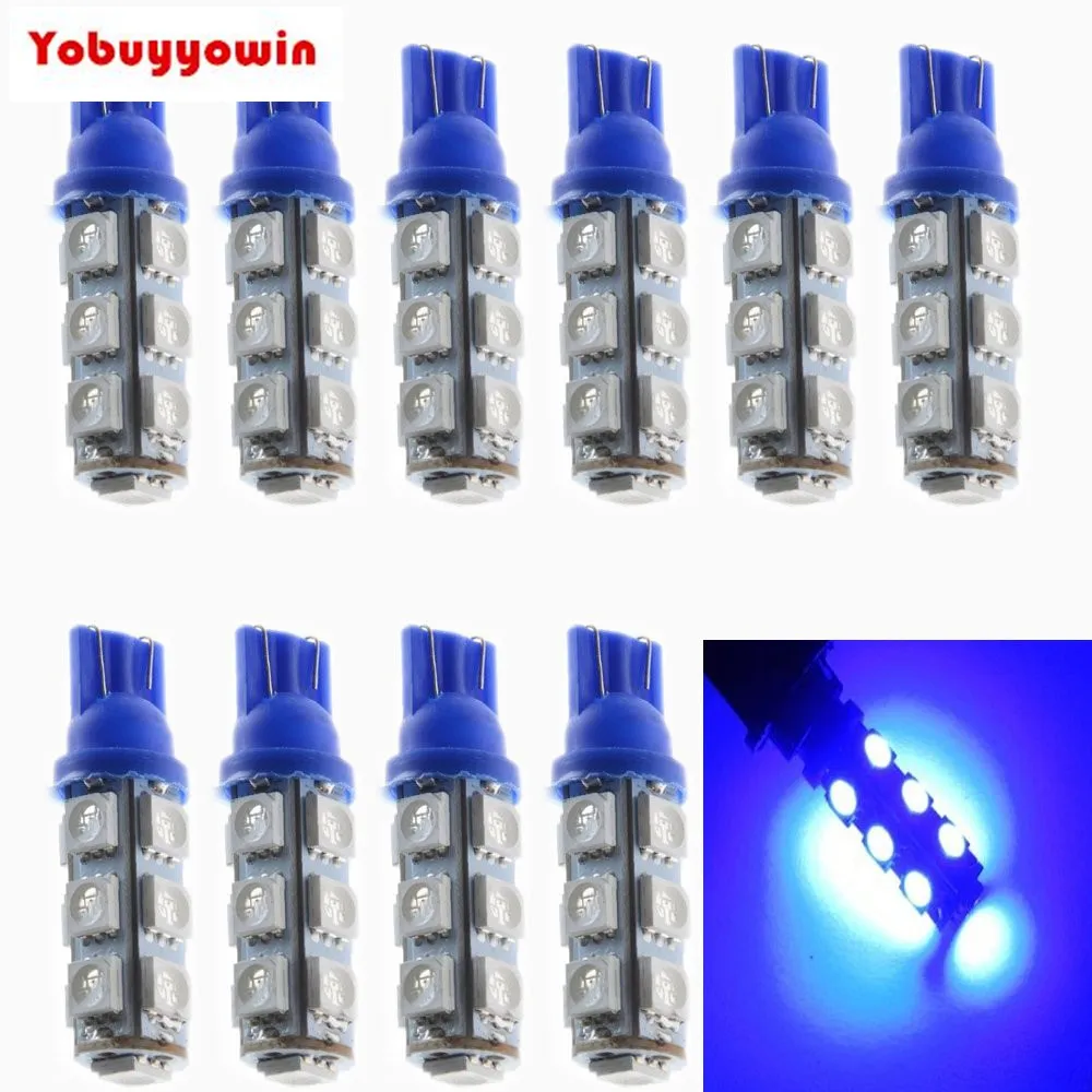 Лампа kit10 Pingo T10 13LED 5050 Синий 5 Вт Frete