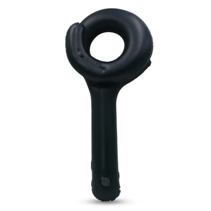 Удобная дорожная подушка для шеи надувная упаковываемая поддержки путешествий